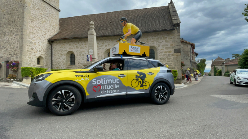 Tour de l'Ain partenaire Solimut Mutuelle de France