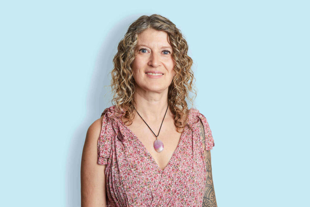 Une adhérente Solimut ayant choisi la mutuelle pour agent territorial