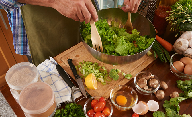 Avoir une bonne alimentation c'est bon pour sa santé.